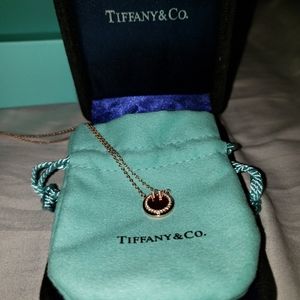 Tiffany CO Tiger Eye Pendant